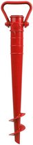 Parasolharing - rood - kunststof - D22-32 mm x H38 cm
