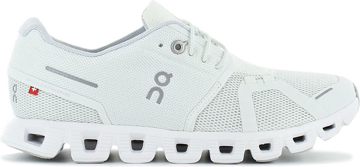 ON Running Cloud 5 - Dames Hardloopschoenen Running Schoenen Ice-White 59.98774 - Maat EU 36.5 US 5.5