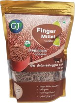 GJ Global Herbs - Noedels Van Vingergierst - Ragi Noodles - 3x 180 g