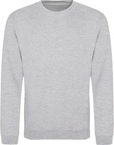 Vegan Sweater met lange mouwen 'Just Hoods' Heather Grey - 3XL