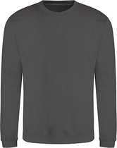 Vegan Sweater met lange mouwen 'Just Hoods' Steel Grey - S