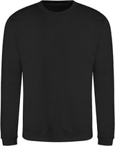 Vegan Sweater met lange mouwen 'Just Hoods' Jet Black - S