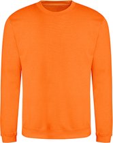 Vegan Sweater met lange mouwen 'Just Hoods' Orange Crush - S