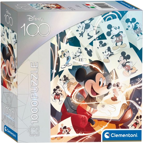 Clementoni Puzzel Mickey Mouse Celeb. Disney 100 Stukjes | bol