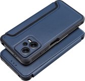 Case2go - Hoesje voor Xiaomi Redmi Note 12 5G - Schokbestendige Book Case - Donker Blauw