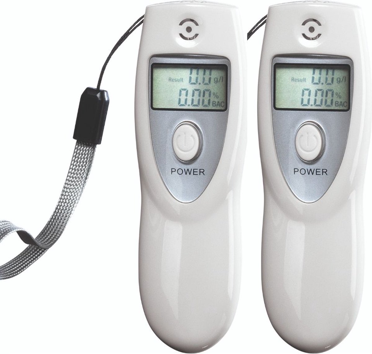 EM Alcohol Tester - Breathalyzer - set of 2