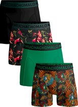 Muchachomalo-4-pack onderbroeken voor mannen-Elastisch Katoen-Boxershorts - Maat XXL