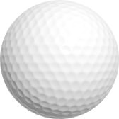 Golfbal Dimple - Wit - 1 Stuk