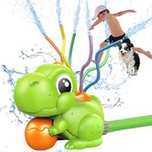 Pukitt Water Sprinkler Children, Water Toy Garden Fountain Toy Sprinkler with 6 Hoses Lawn Sprinkler Outdoor for Girls Boys Pets Garden Toy in Summer Water