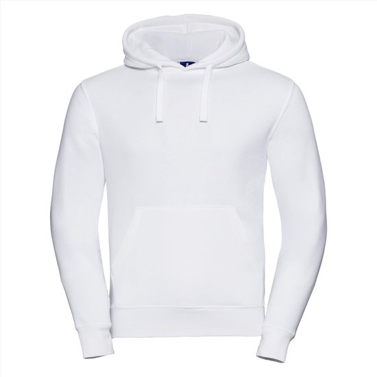 Russell- Authentic Hoodie - Wit - L
