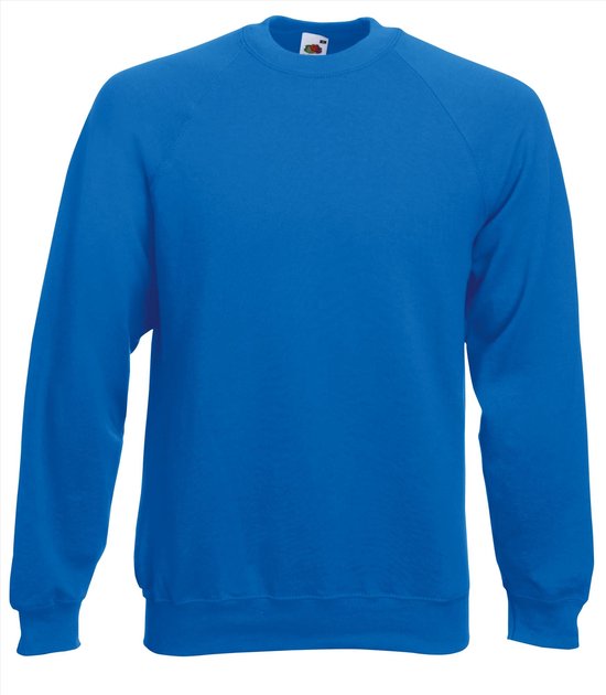 Fruit of the Loom - Pull Raglan Classic - Bleu Clair - S