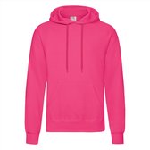 Fruit of the Loom - Classic Hoodie - Roze - XL