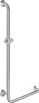 Wagner-EWAR RVS wandsteun 90° en douchekophouder BF625.