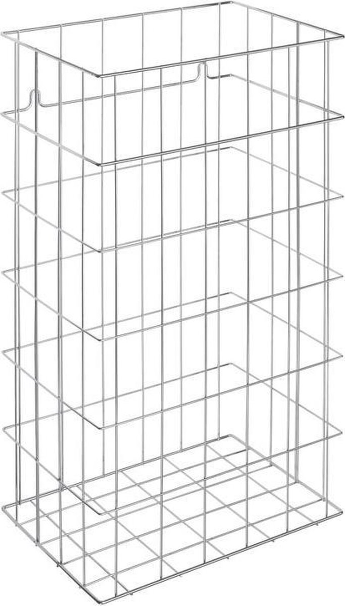 Afvalkorf van verchroomd staal WP197, max. 44L. van Wagner-EWAR