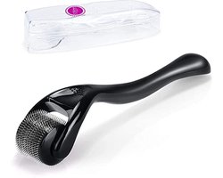 dermarollers 0.5mm / Dermarolling - Steriel Verpakt - Titanium dermaroller - - 540 - dermaroller haargroei / Beschermkap en Opbergdoosje - dermaroller haargroei - dermaroller 0.5mm/ dermaroller hoofdhuid