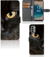 Telefoonhoesje Nokia G22 Beschermhoesje Zwarte Kat