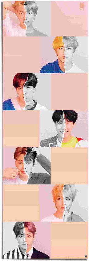 Poster BTS - selfie 158x53 cm