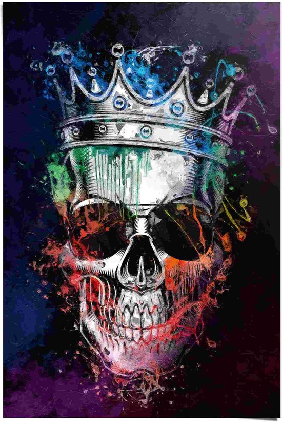 Poster Graffiti Skull 91,5x61 cm