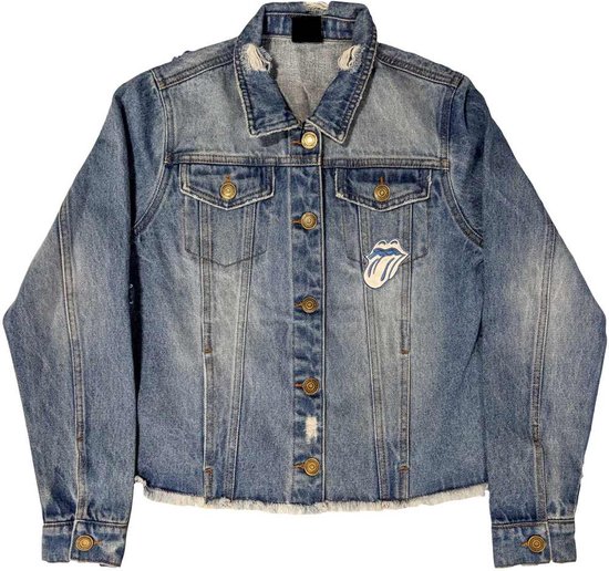 Veste The Rolling Stones -M- Script Blauw