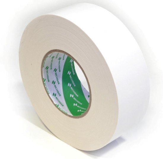 Nichiban Duct Tape - 50 mm x 50 m - Wit
