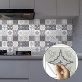 Tegelstickers voor vloer en muur / Wall stickers / wall decoration \ Decoration Modern (48pcs, 10x10cm)