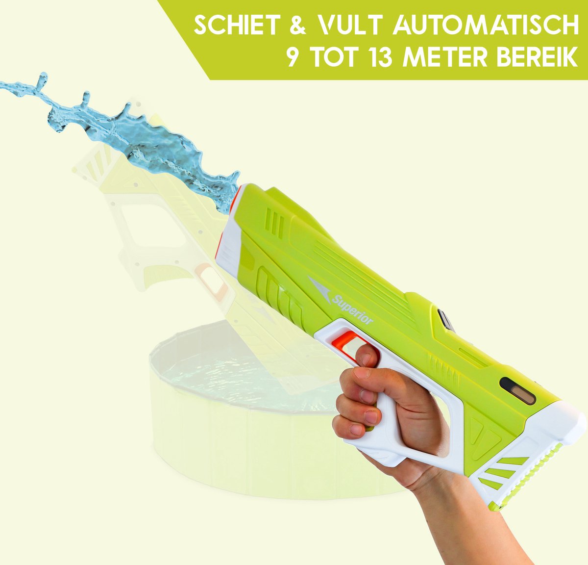 Automatische waterpistool - elektrische waterpistool - vult automatisch - hoge druk waterpistool - watergun - waterpistool - Volledig automatisch