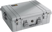 Peli Case - Camerakoffer - 1600 - Zilver - excl. plukschuim 61,600000 x 49,300000 x 22,000000 cm (BxDxH)