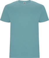 T-shirt unisex met korte mouwen 'Stafford' Dusty Blue - S