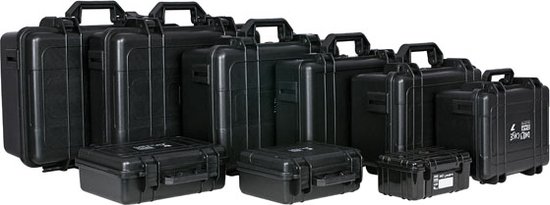 Valise DAP Daily Case 4 robuste étanche Zwart