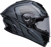 Bell Race Star Dlx Flex Labyrinth Design Gloss Black Grey Helmet Full Face S - Maat S - Helm