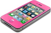 AVANCA Toughglass Iphone 4 Roze - Glazen Geharde beschermer- Screenprotector- tempered glas- transparant -2.5D- 9H- (0.4mm) - ( Zeer sterk Materiaal) - Iphone 4