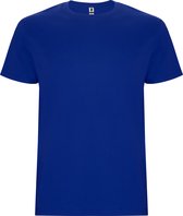 T-shirt unisexe à manches courtes 'Stafford' Bleu cobalt - S