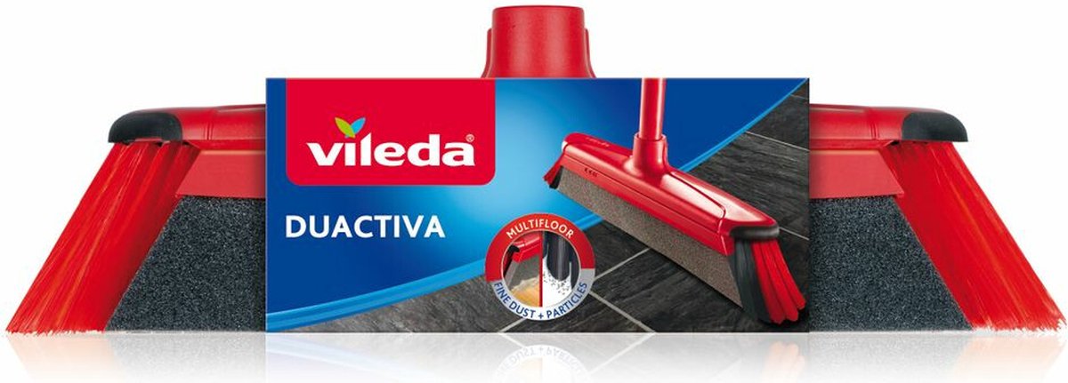 Goedkoopste Vileda Bezem Sponsborstel zonder steel, Vileda DuActiva navulling