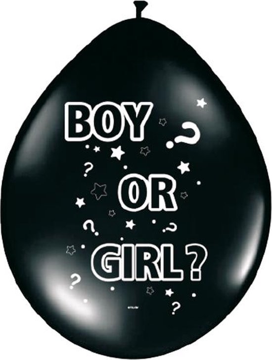Folat - Ballonnen 12in/30cm Gender Reveal /8