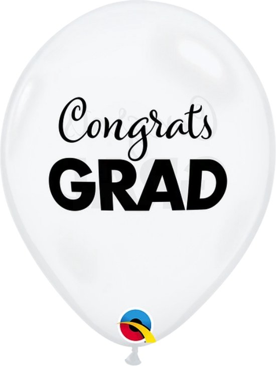 Qualatex - Ballonnen Congratulations Graduate 25 stuks