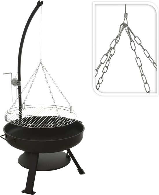 HEAT Outdoor Living Gystad Vuurkorf voor de tuin, vuurvat en