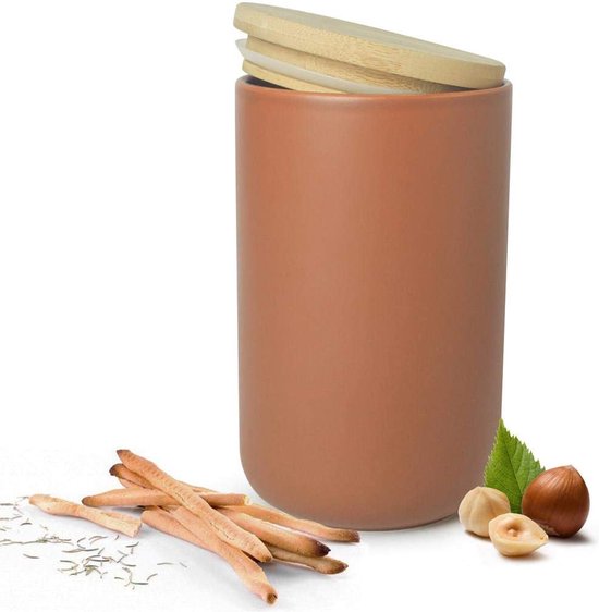 PORCELLANA Conserva Bedekte Container 0,5 L Deco Knoflook Gb, Nylon/A