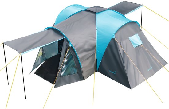 Skandika Hammerfest 6 Plus Tent – Koepeltent - Campingtent 6 personen, 2 m  stahoogte,... | bol.com