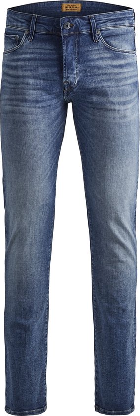 JACK & JONES Glenn Icon loose fit - heren jeans - denimblauw - Maat: 30/32