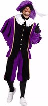 Piet Populair zwart/paars (mt XL)