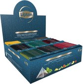 Gamme de thés Lipton Exclusive Selection, 9 saveurs, présentation de 108 sachets