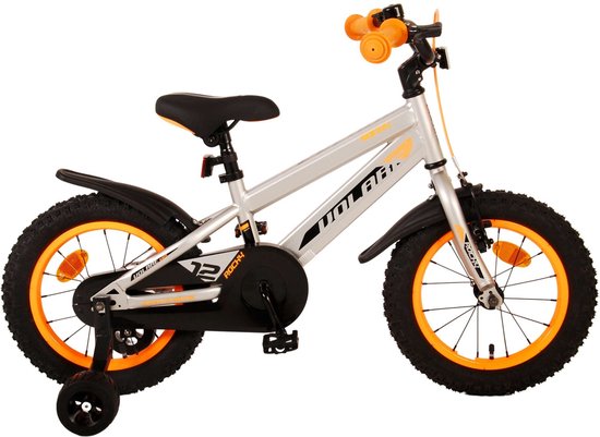 Volare Rocky Kinderfiets - Jongens - 14 inch - Grijs