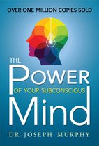 Couverture de livre : "The Power Of Your Subconscious Mind" par Dr. Joseph Murphy. Plus d'un million d'exemplaires vendus. Représentation colorée d'une tête avec une ampoule.