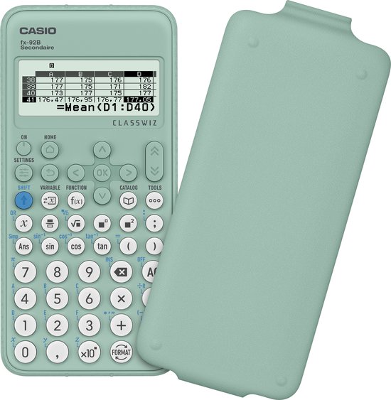 Casio fx-92B Secondaire - Calculatrice Scientifique (België) | bol