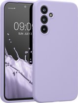 kwmobile telefoonhoesje geschikt voor Samsung Galaxy A54 5G - TPU backcover met siliconen coating - Smartphone case in lavendel