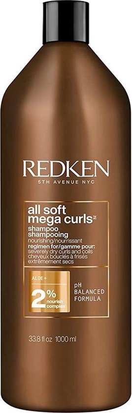 Redken All Soft Mega Curls Shampoo 1000ml