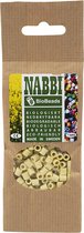 BioBeads van NABBI, afm 5x5 mm, gatgrootte 2,5 mm, medium, salmon (051), 1000 stuk/ 1 doos