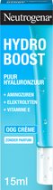 Neutrogena® Hydro Boost gel crème pour les yeux sans parfum, adapté aux peaux sensibles, 15 ml