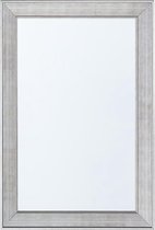 Beliani BUBRY - Wandspiegel - zilver - synthetisch materiaal