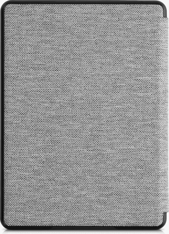 kwmobile ereader hoesje van stof - Compatibel met Amazon Kindle Paperwhite 11. Generation 2021 - Case met magneetsluiting - Cover in lichtgrijs — afbeelding 3